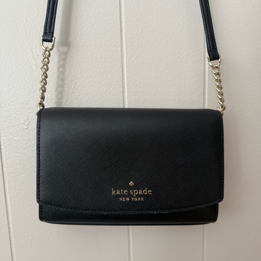 Kate Spade Sleek Black Crossbody Bag - Picture 2 of 4